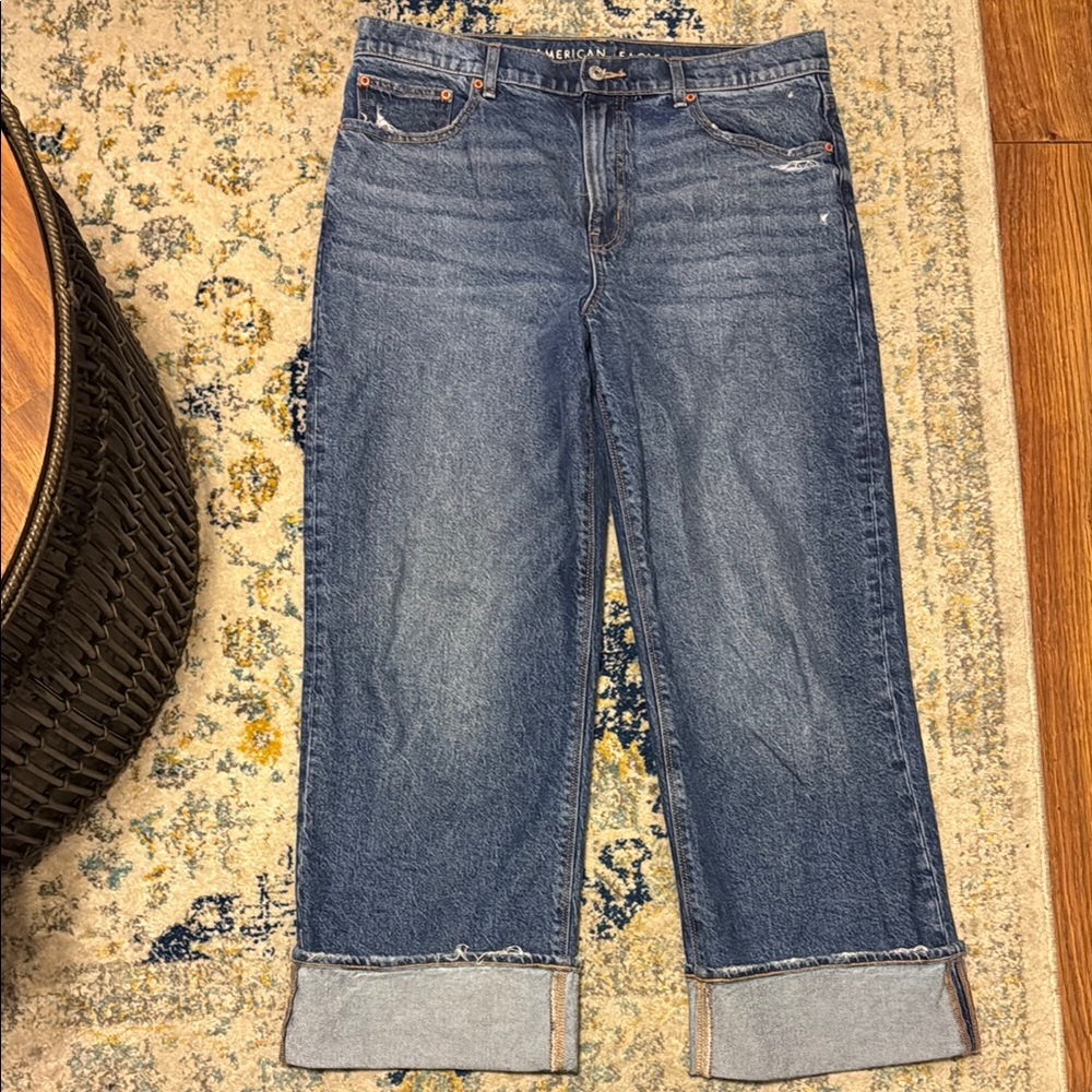 American Eagle Outfitters Women's Blue Jeans